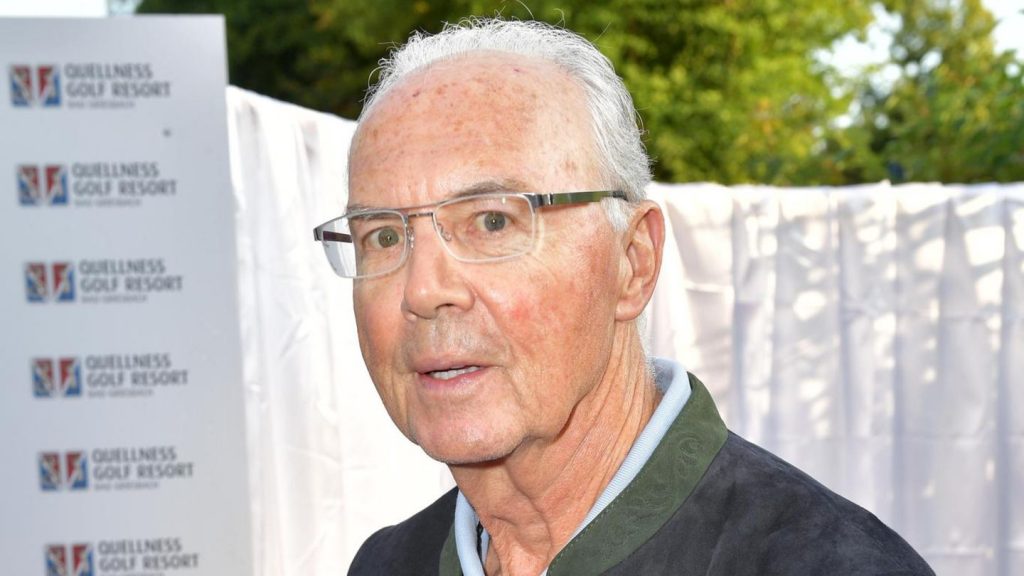 Welche Krankheit hat Franz Beckenbauer?